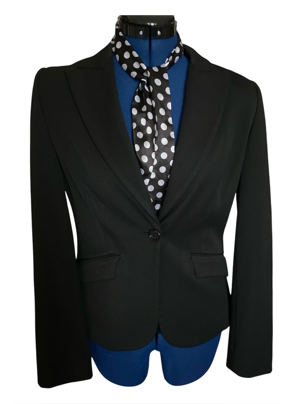 Fabrizio Gianni Black Fitted Blazer Women's Size 4